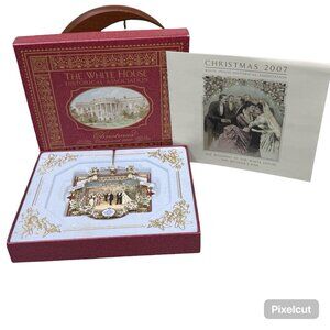 The White House Historical Association 2007 Christmas Ornament Grover Cleveland